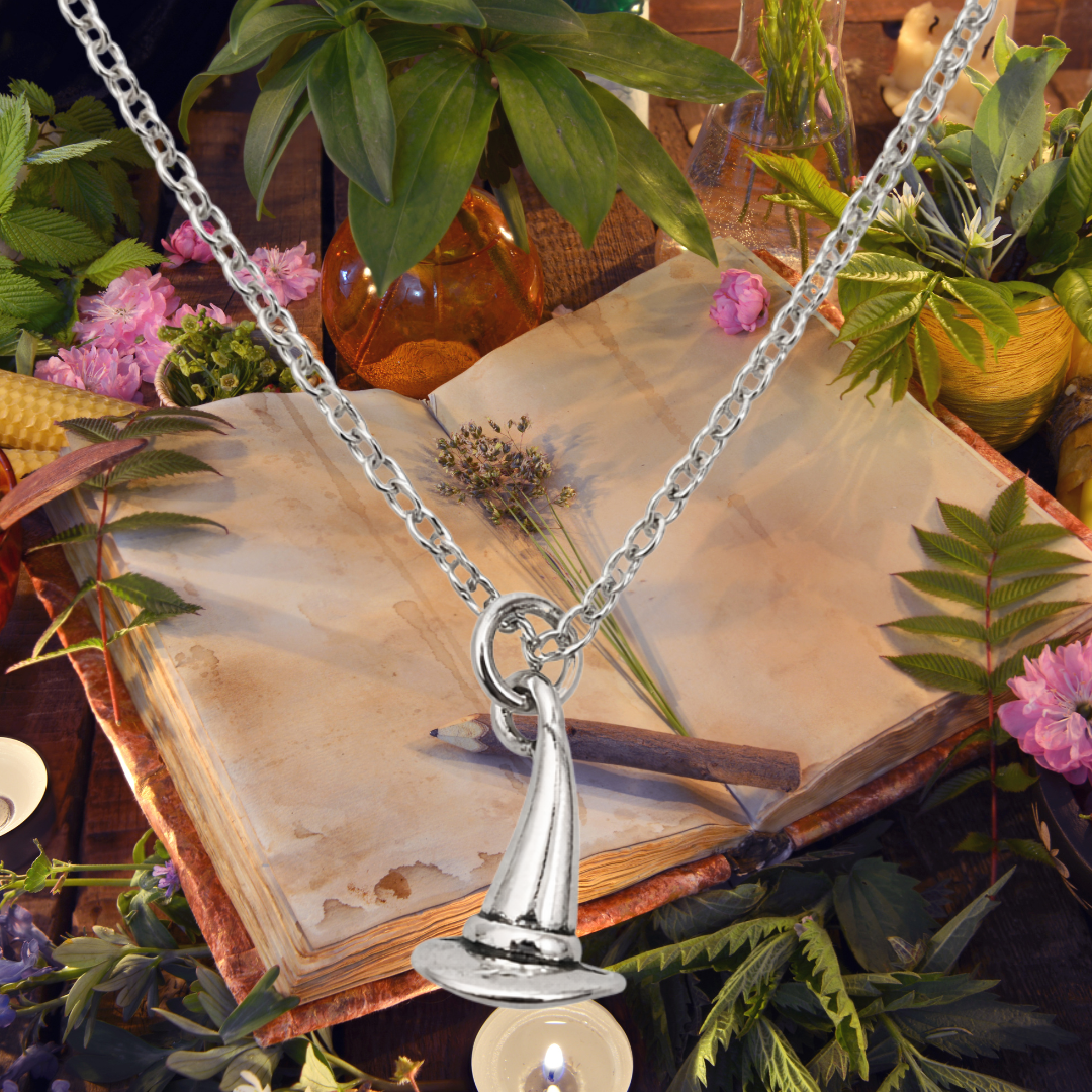 Witch’s Hat Charm Necklace