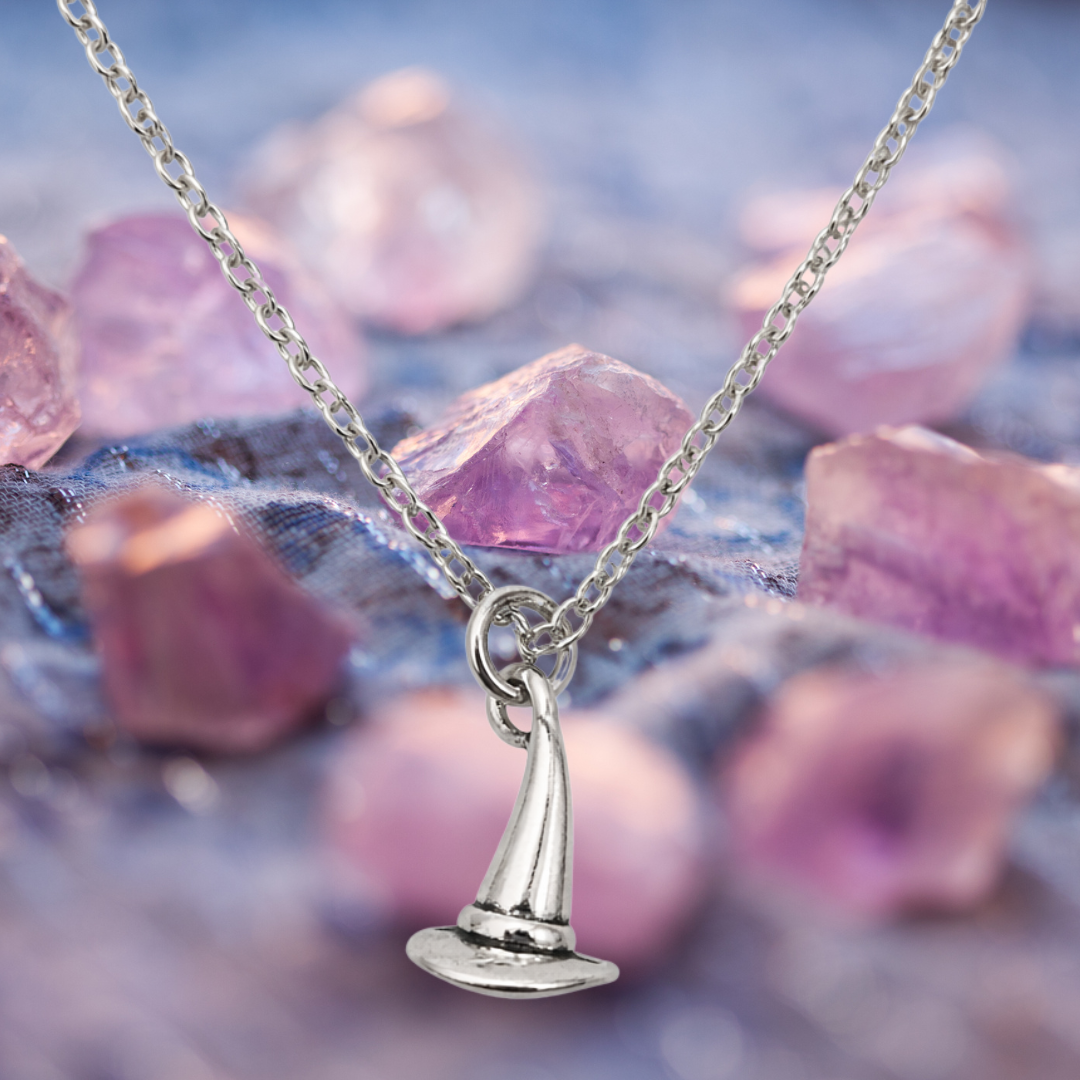 Witch’s Hat Charm Necklace