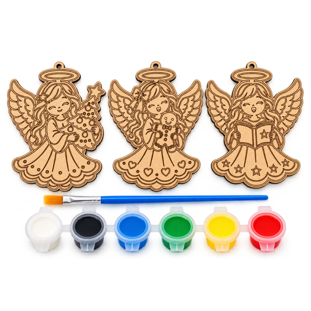 Paint Your Own Angel Ornaments Kit