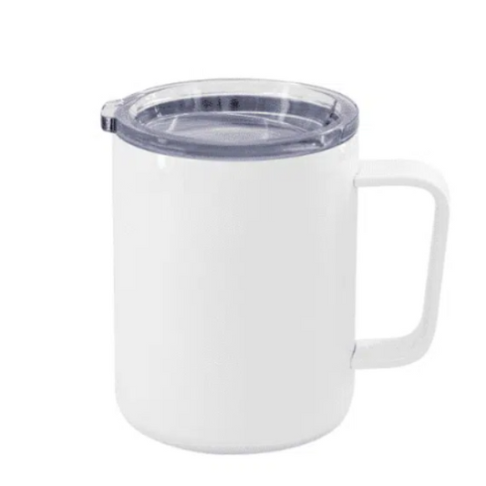 Stainless steel coffee mug