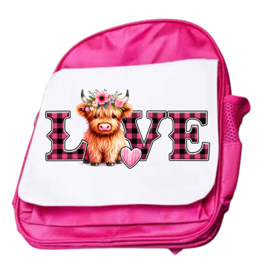 Cute Love Backpack